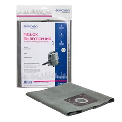 EUR-5201 Мешок-пылесборник многоразовый повышенной фильтрации для пылесосов Bosch, Flex, Hammer, Tannant, до 20 л, с текстильной застежкой - фото 13642