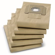 6.904-210 Фильтр-мешки, 5 шт, бумажные для пылесосов KARCHER