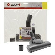 Мини-турбощетка для пылесоса универсальная Ozone для интенсивной уборки, шириной  205 мм, под трубку 32 и 35 мм