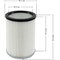 HEPA-фильтр целлюлозный для пылесоса KARCHER NT 70/*, NT 90/2 59072 - фото 14294 HEPA-фильтр целлюлозный для пылесоса KARCHER NT 70/*, NT 90/2 59072 - фото 14294